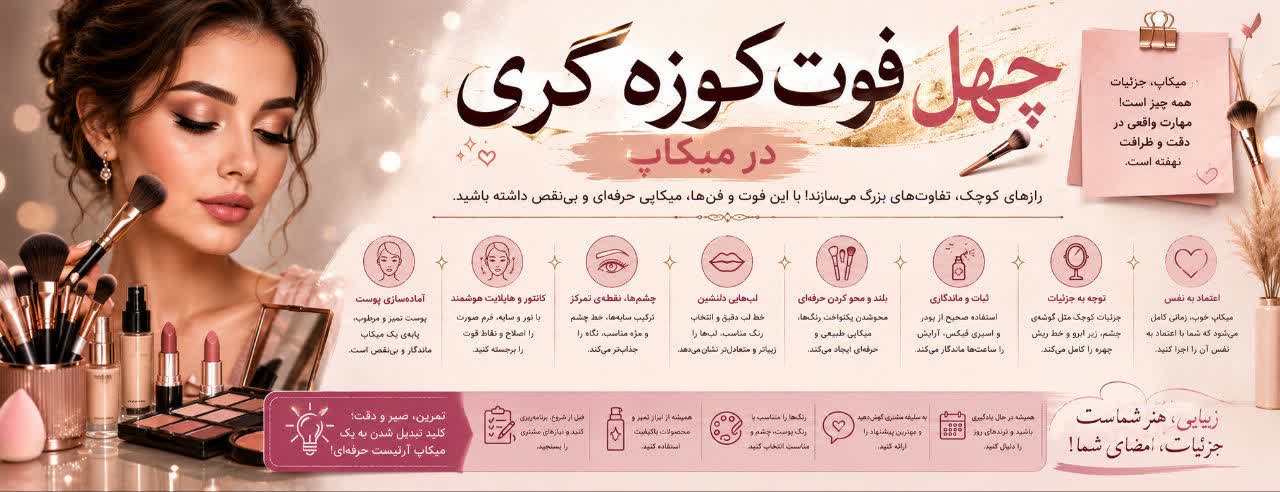چهل فوت کوزه گری در میکاپ